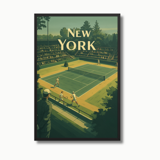 Empire Match – A New York Tennis Reverie